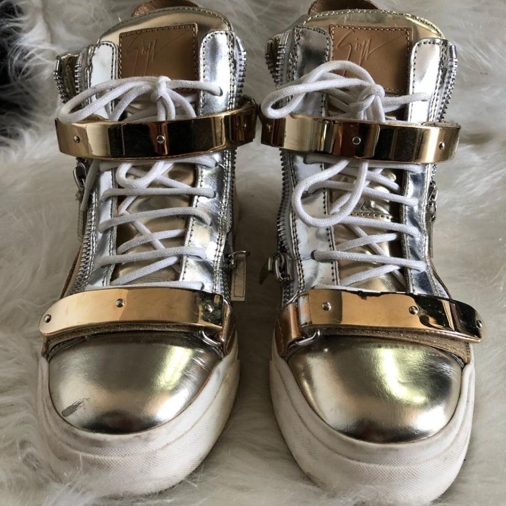 Giuseppe Zanotti Sneaker Gold